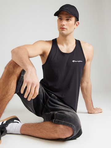 Champion Authentic Athletic Apparel Shirt in Zwart: voorkant