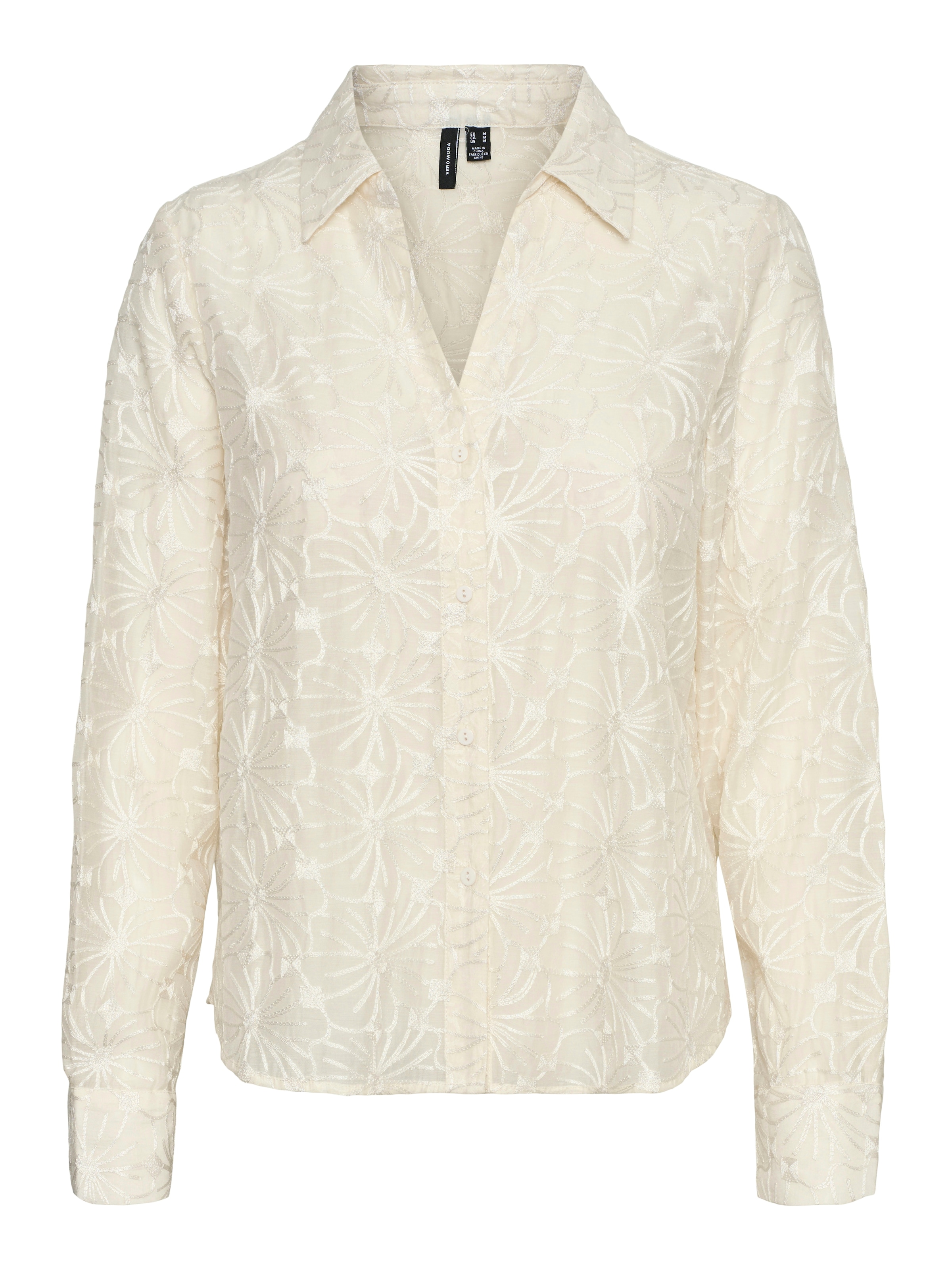 VERO MODA Blouse 'VMKane' in Beige: front