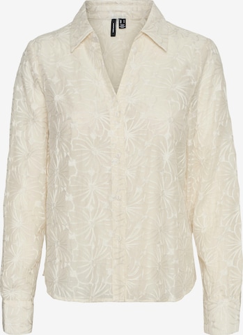 VERO MODABluza 'VMKane' - bež boja: prednji dio