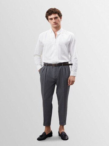 Coupe slim Pantalon Antioch en noir : devant