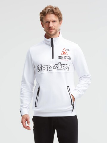 Gaastra Sweatshirt in White: front