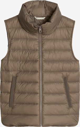Gilet Marc O'Polo en marron : devant