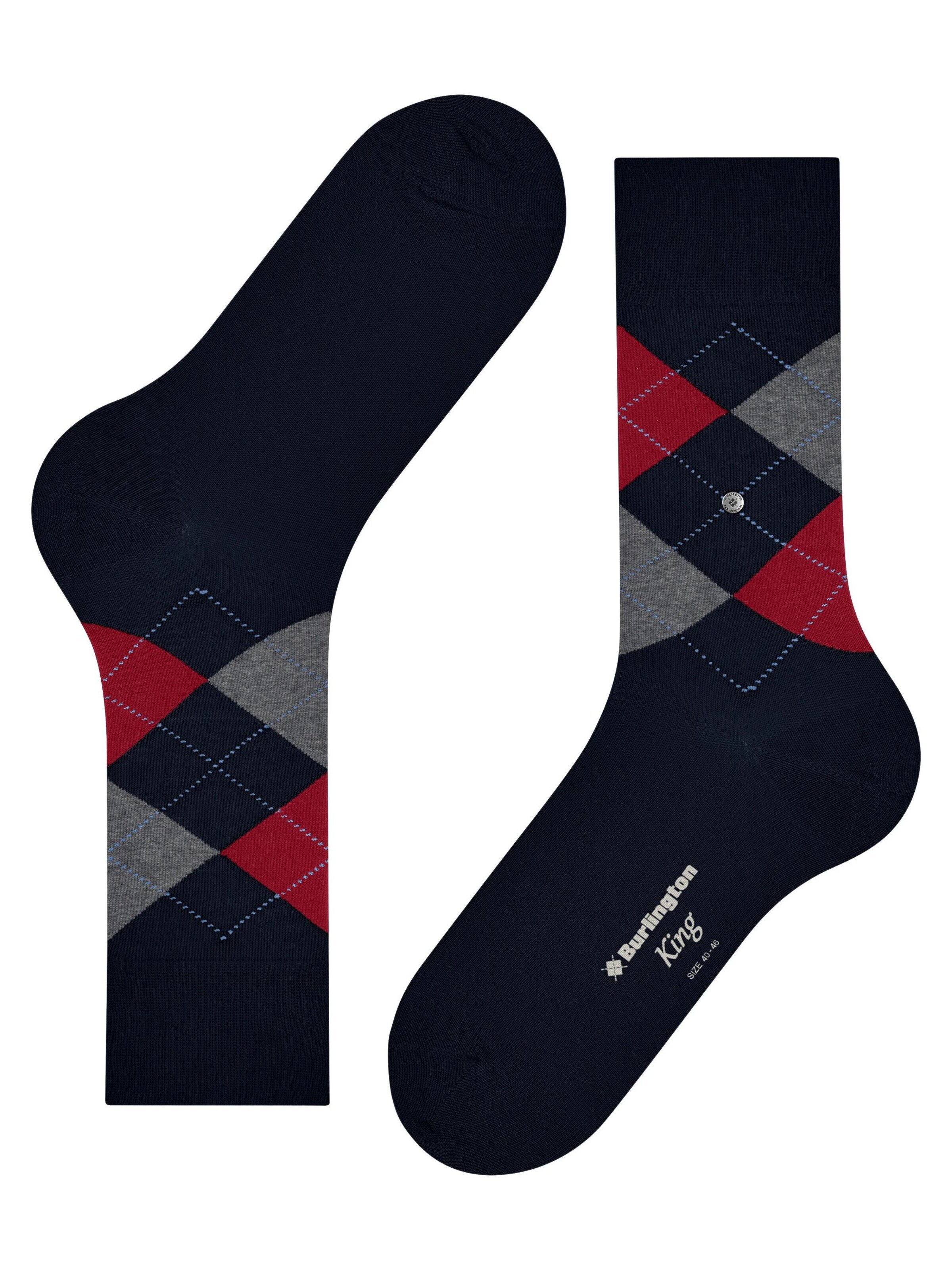 BURLINGTON Socks 'King' in Blue
