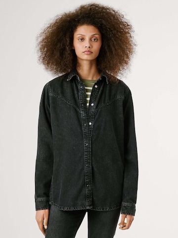 Pepe Jeans Bluse 'Odeli' in Schwarz: Vorderseite