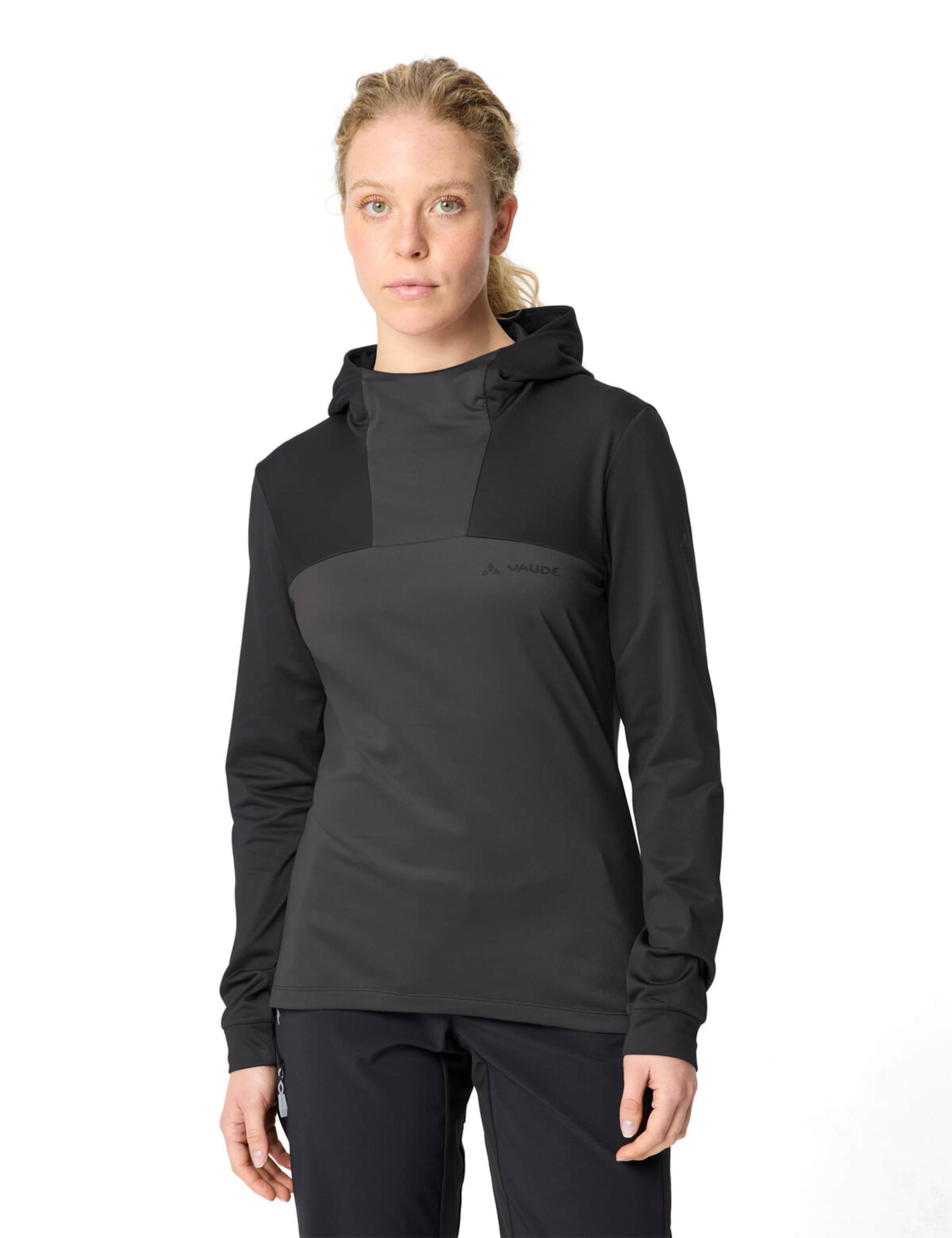 VAUDE Sportief sweatshirt 'Qimsa' in Grijs: voorkant
