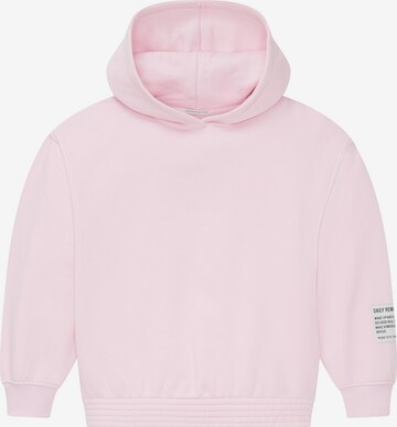 Sweat-shirt TOM TAILOR en rose : devant