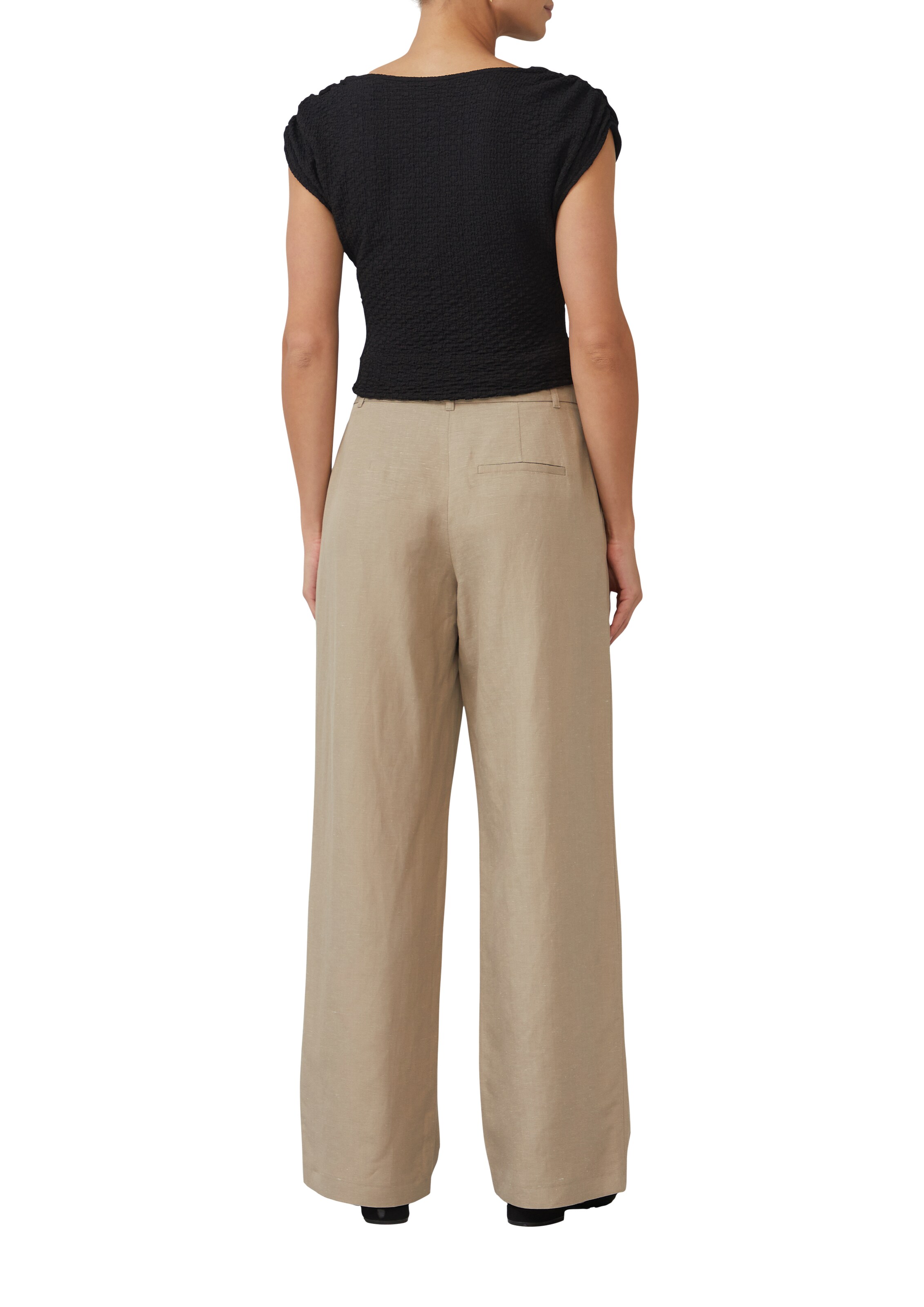 T-shirt s.Oliver BLACK LABEL en noir