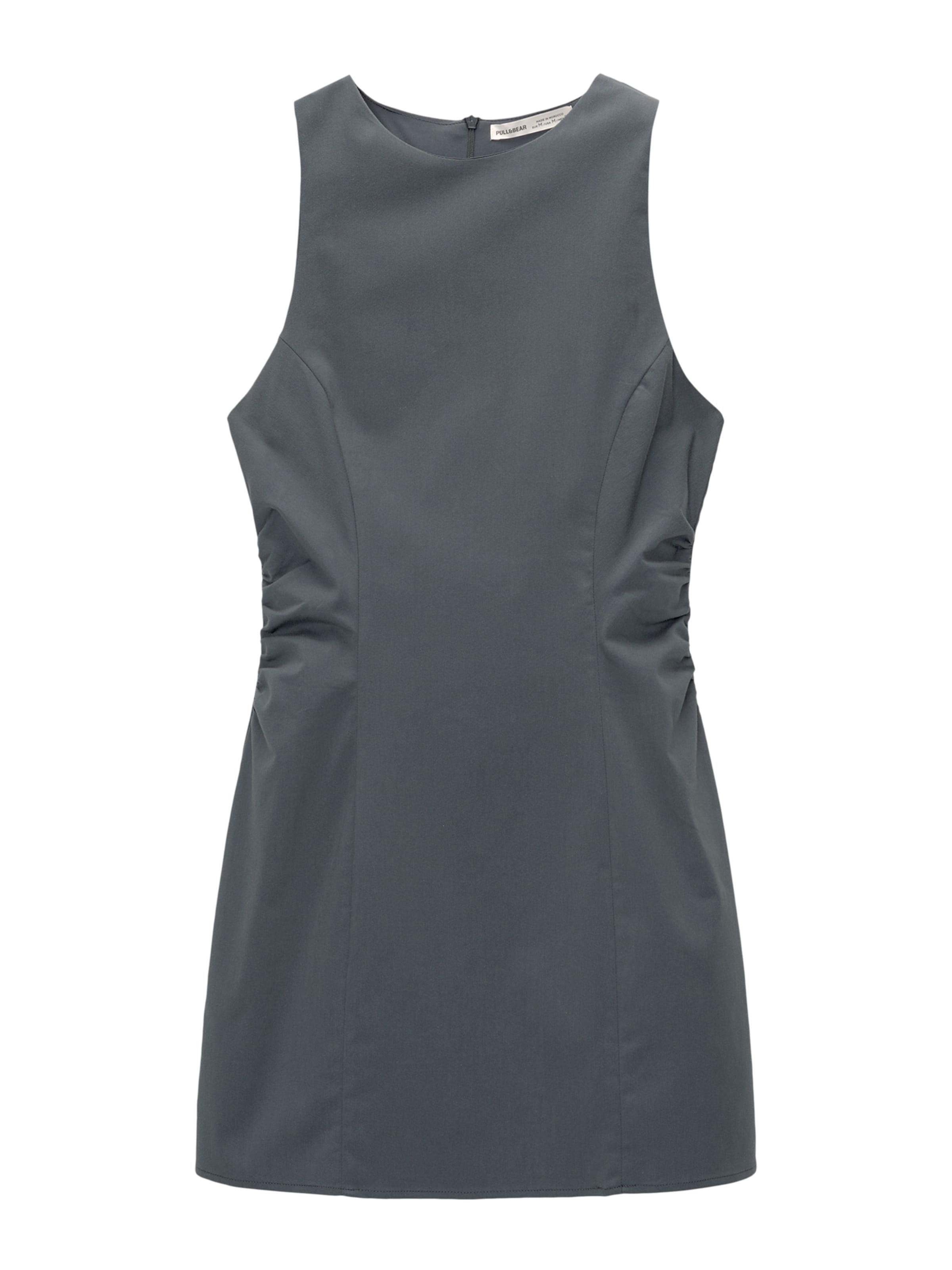 Rochie mulate de la Pull&Bear pe gri: față