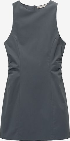 Pull&BearHaljina za ured - siva boja: prednji dio