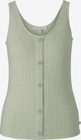 Top di TOM TAILOR DENIM in verde: frontale