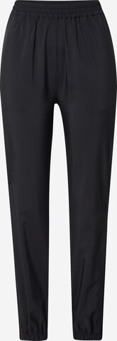 Tapered Pantaloni 'Magdalena' de la LeGer by Lena Gercke pe negru: față