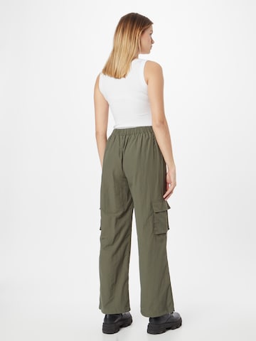 OBJECT - Loosefit Calças cargo 'Kate' em verde