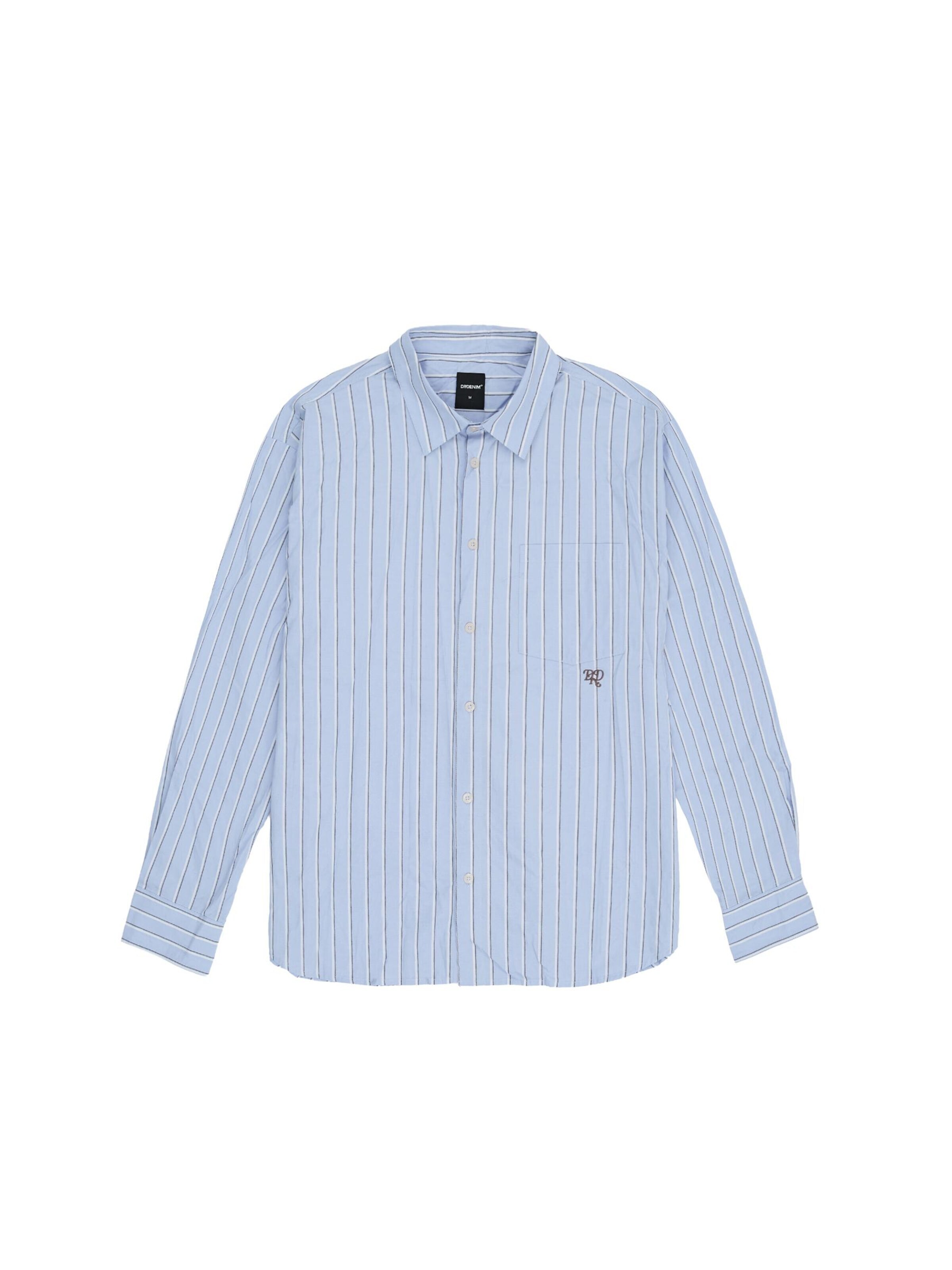 Dr. Denim Blouse 'Wes' in XS in de kleur Blauw, Productweergave
