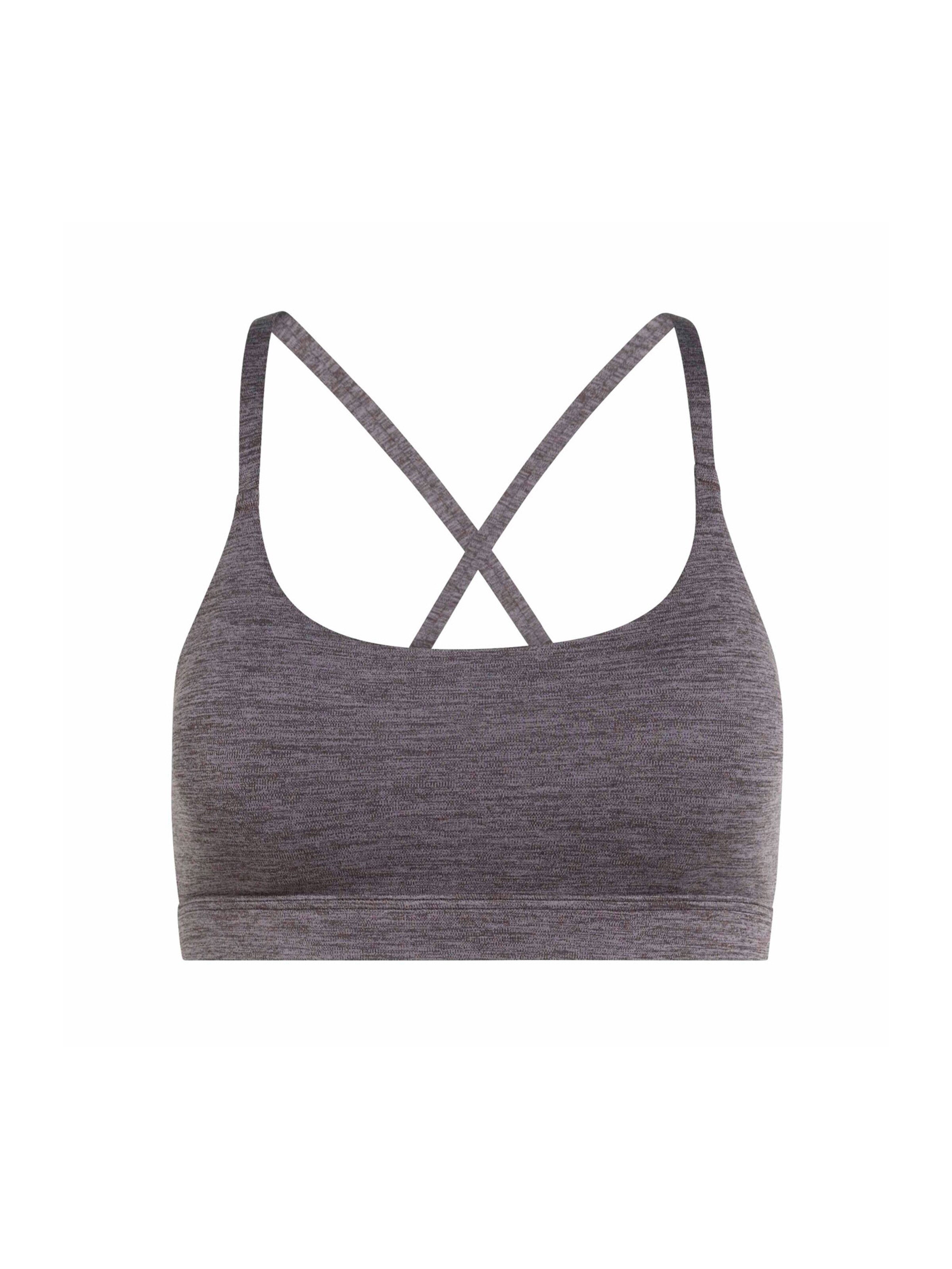 Soutien-gorge de sport 'ALL ME' ADIDAS PERFORMANCE en marron : devant