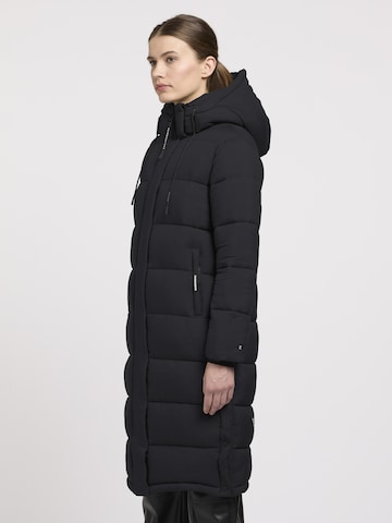 khujo - Sobretudo de inverno 'Julina3' em preto