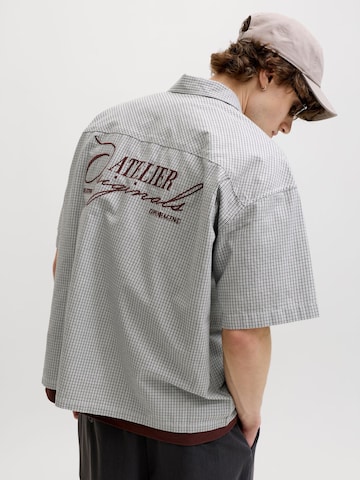 Regular fit Camicia di JACK & JONES in grigio