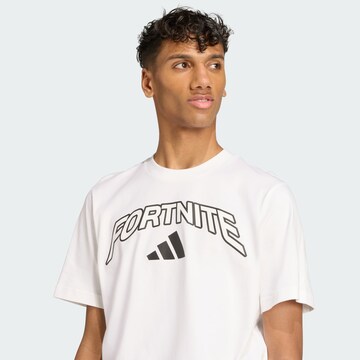ADIDAS SPORTSWEAR Performance shirt 'X Fortnite' in White