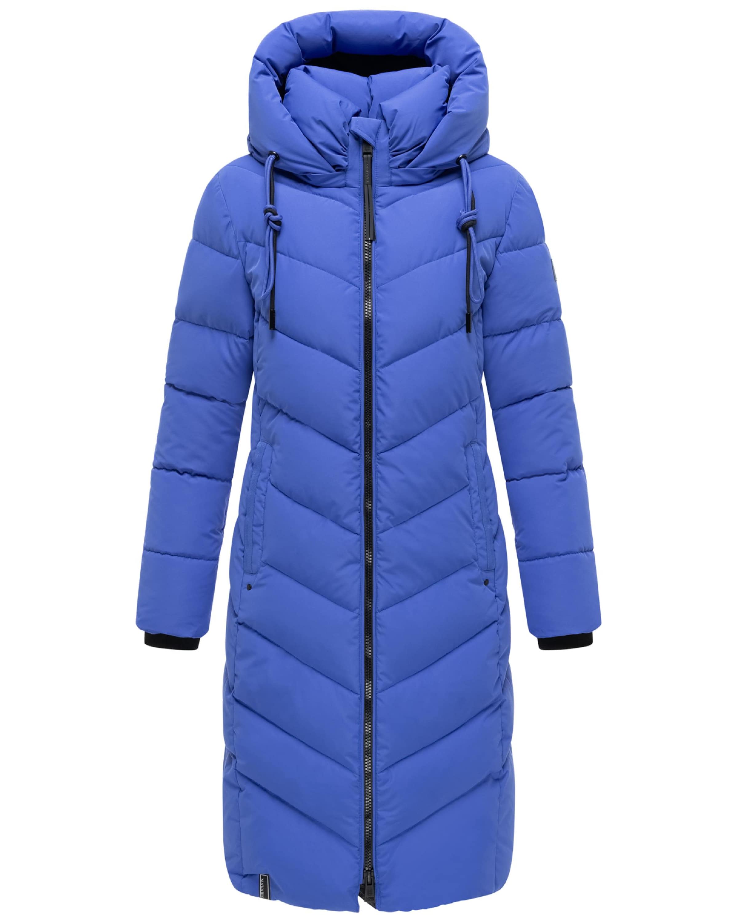 Cappotto invernale 'Sahnekatzii XIV' di NAVAHOO in blu: frontale