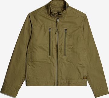 Veste mi-saison G-Star RAW en vert : devant