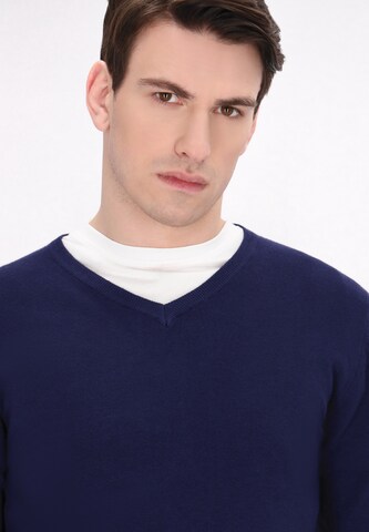 Pull-over MO en bleu