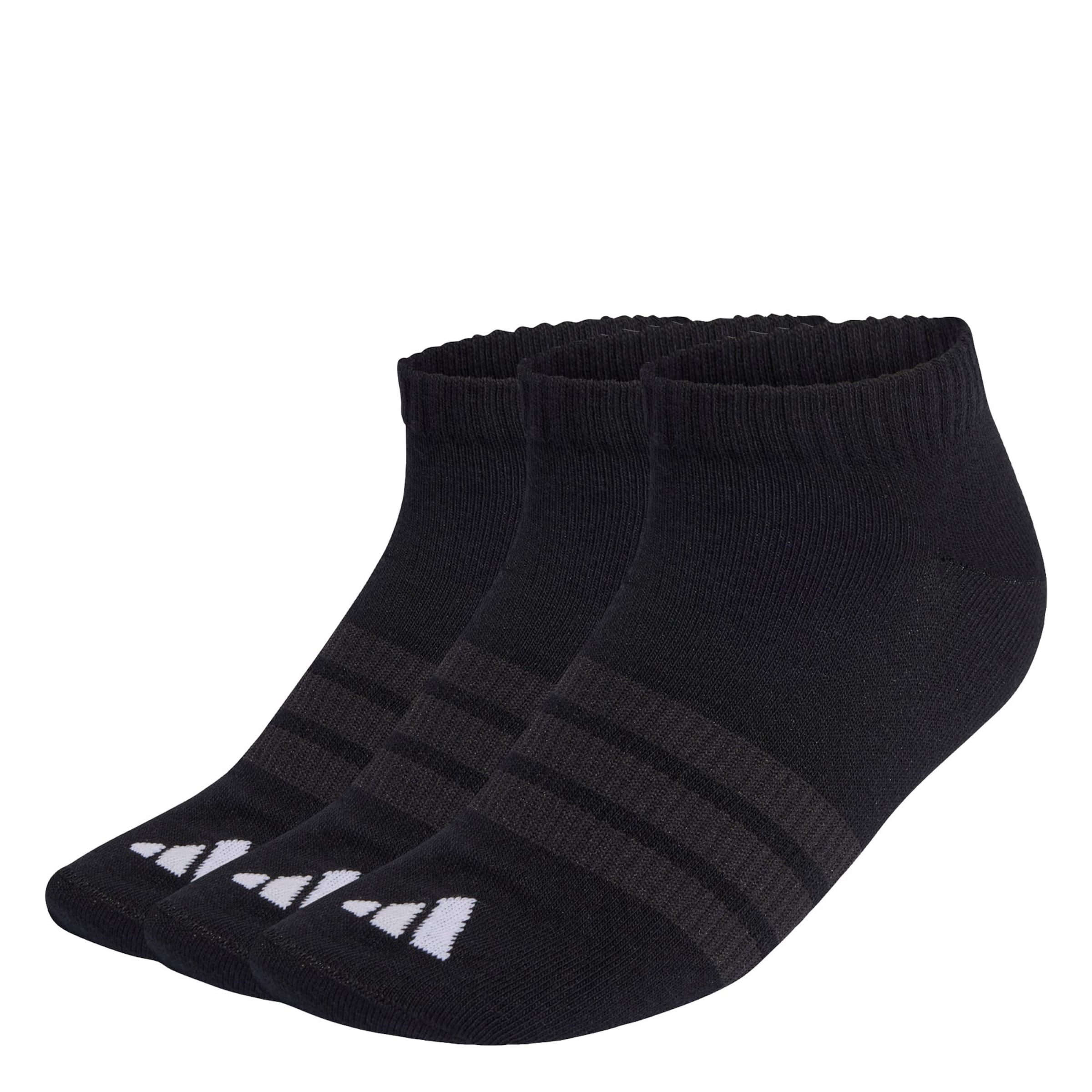 ADIDAS PERFORMANCE Sports socks 'Essentials' in Dark grey / Black / White, Item view