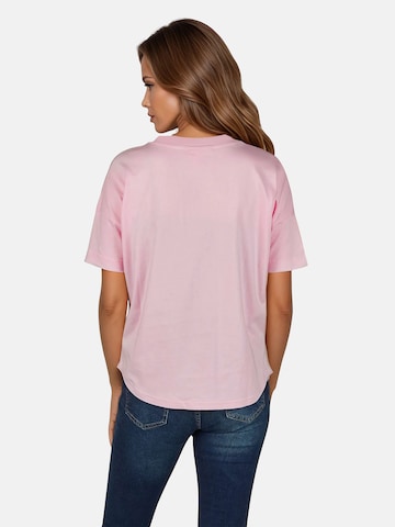 salzhaut Shirt 'LEEV' in Pink