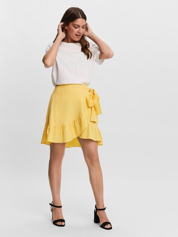VERO MODA Skirt 'Cita' in Yellow