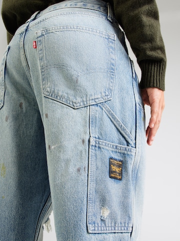 mėlyna LEVI'S ® Laisvas Džinsai '568 LOOSE STRT DBL KNEE'