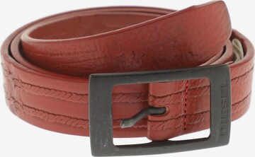 DIESEL Belt in One size in Red: front