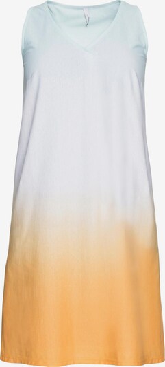 SHEEGO Kleid in orange / weiß, Produktansicht