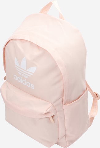 ADIDAS ORIGINALS Backpack in Pink: front