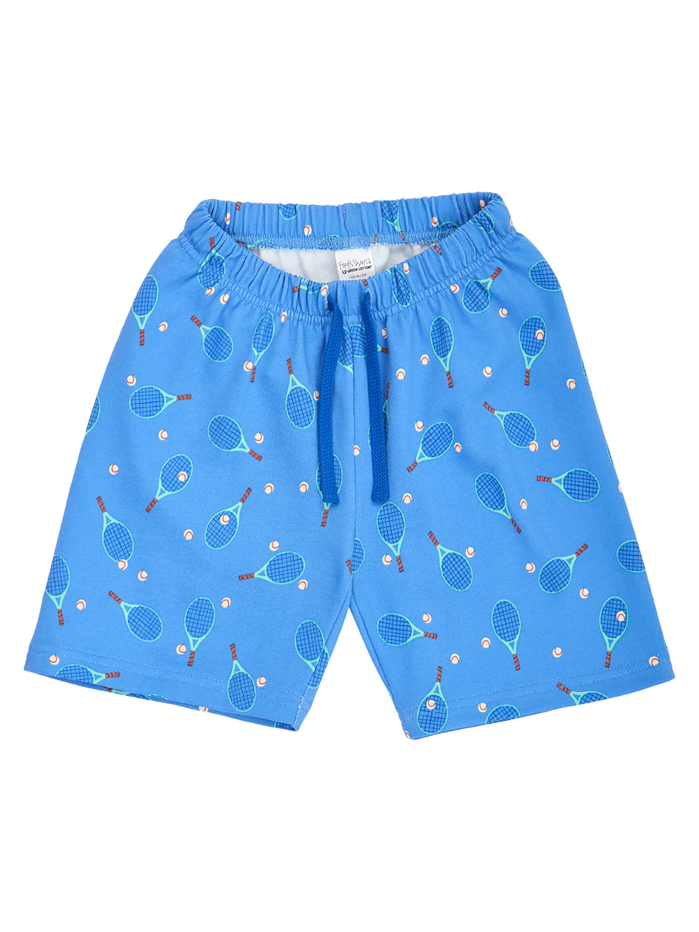Fred's World by GREEN COTTON - Loosefit Calças em azul: frente