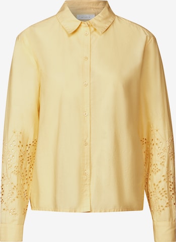 Street One Studio Blouse in Yellow: front