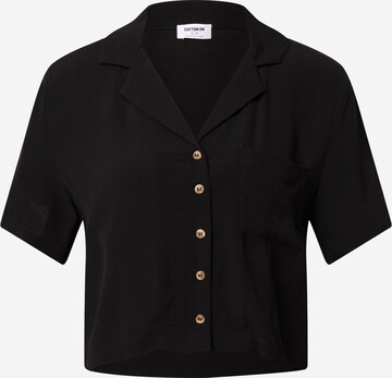 Cotton On Bluza | črna barva: sprednja stran