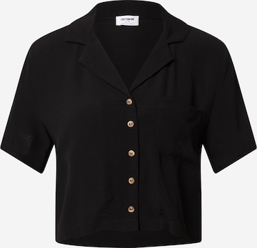 Camicia da donna di Cotton On in nero: frontale