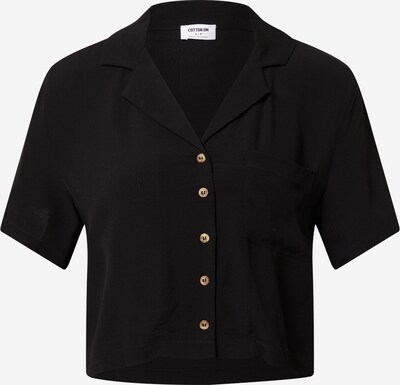 Cotton On Bluse in schwarz, Produktansicht