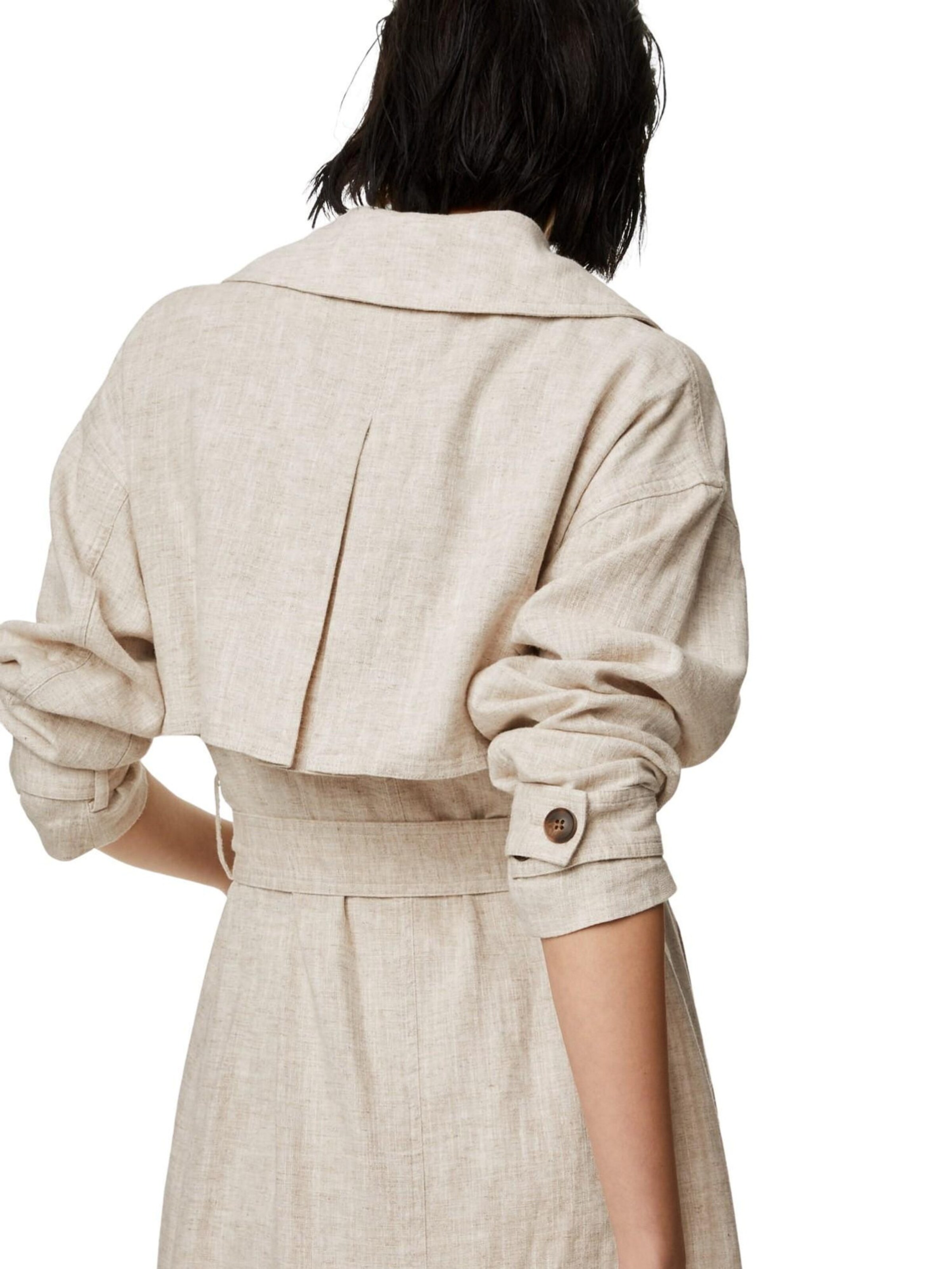 Manteau mi-saison Marks & Spencer en beige