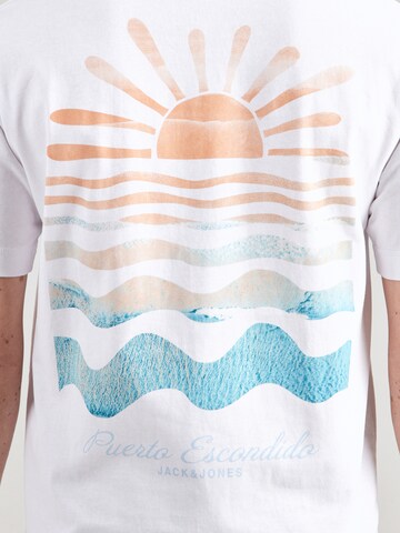 JACK & JONES T-Shirt 'JORCanggu' in Weiß