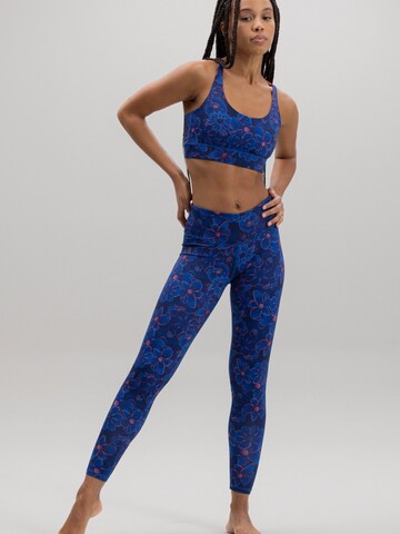 Hey Honey Skinny Leggings 'Cropped' in Blue: front