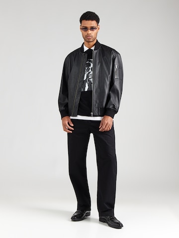 Karl Lagerfeld Majica | črna barva