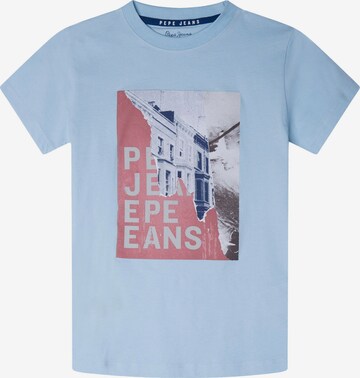 Pepe Jeans - Camiseta 'COOPER' en azul: frente