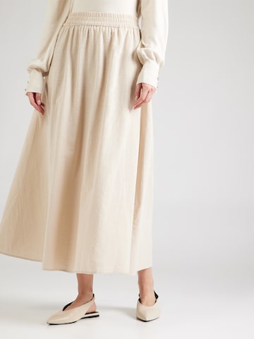 Jupe 'ONLTIZANA' ONLY en gris : devant