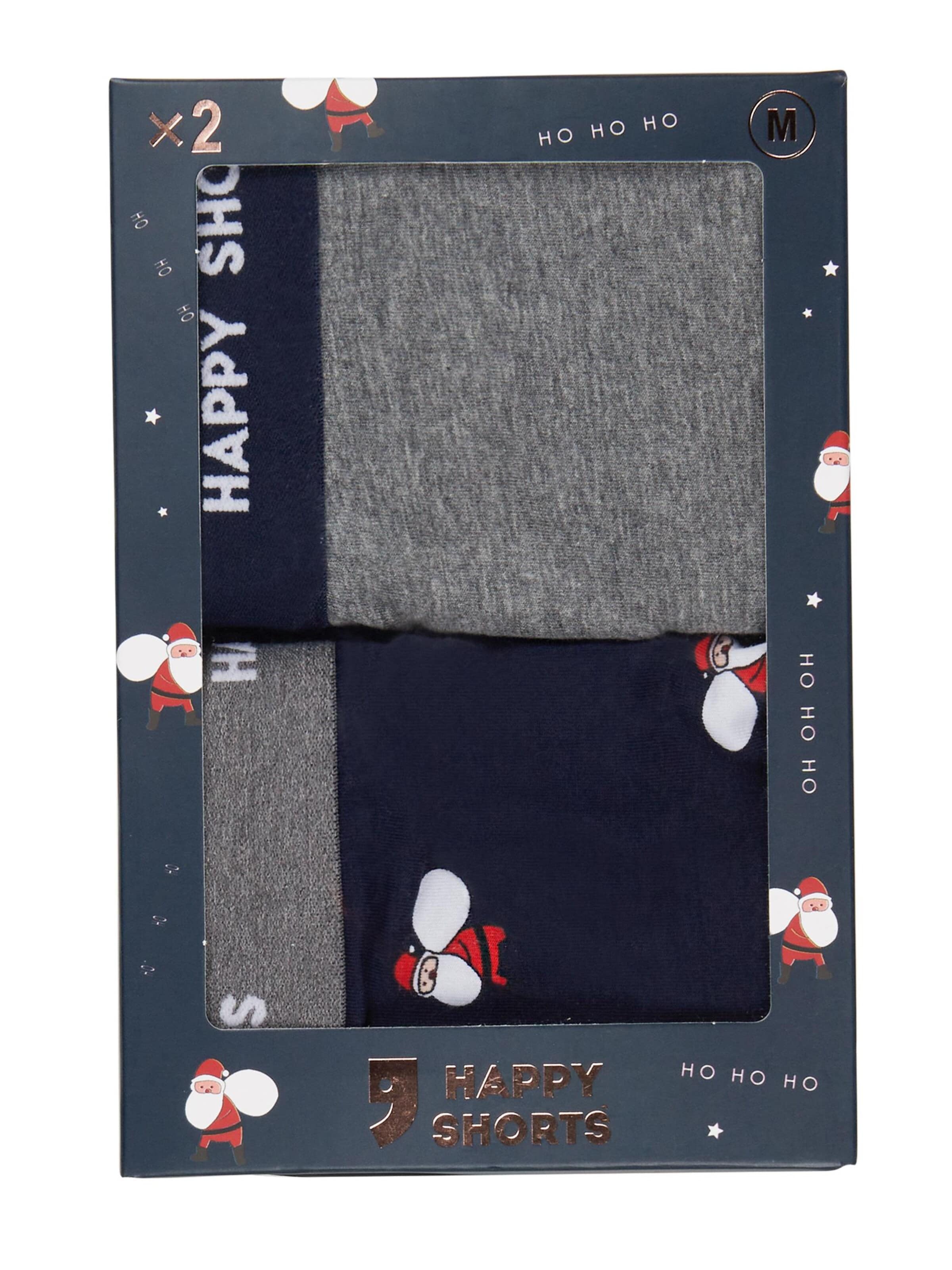 Boxers 'Christmas' Happy Shorts en bleu
