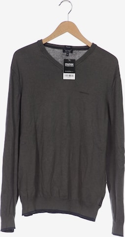 Armani Jeans Sweater & Cardigan in XXXL in Grey: front