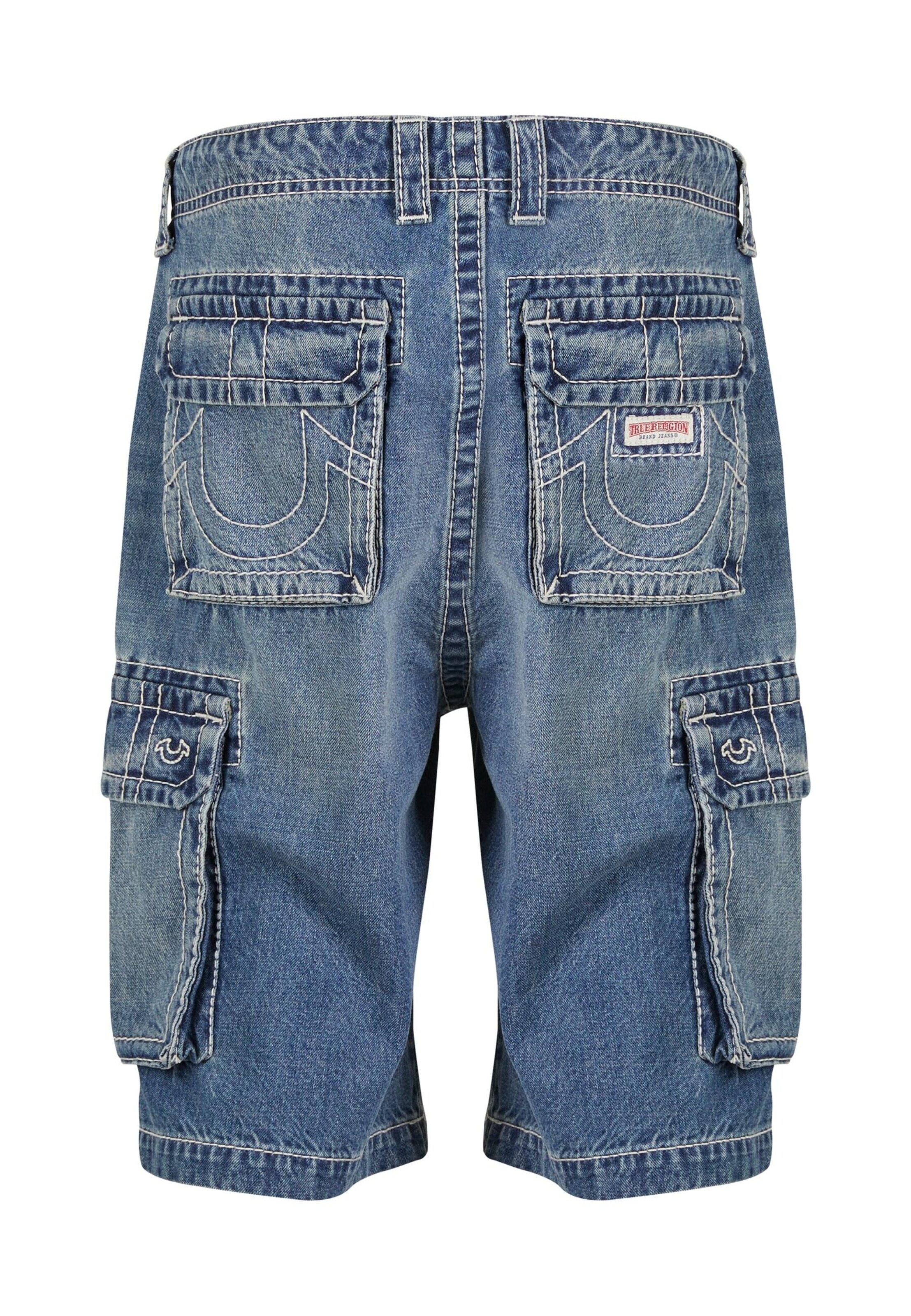 Regular Jeans cargo 'Vinny' True Religion en bleu