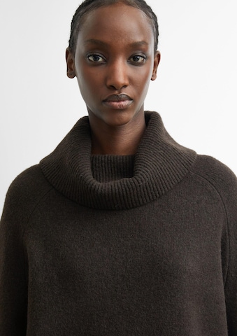 COMMA Pullover in Braun