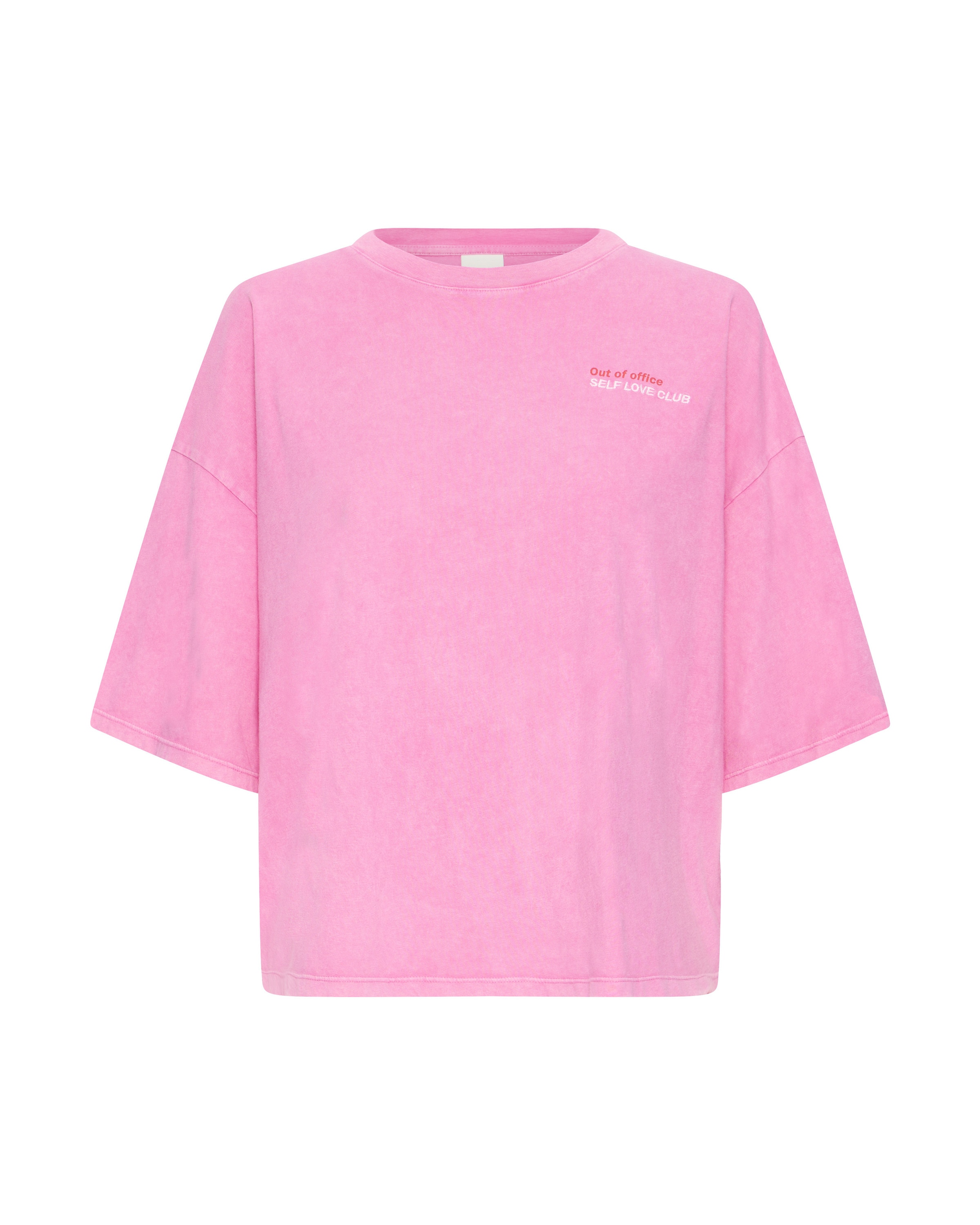 ICHI - Camisa 'IHNica' em rosa: frente