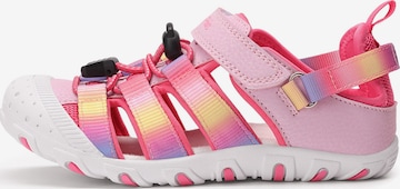 Dream Pairs Sandal in Pink: front