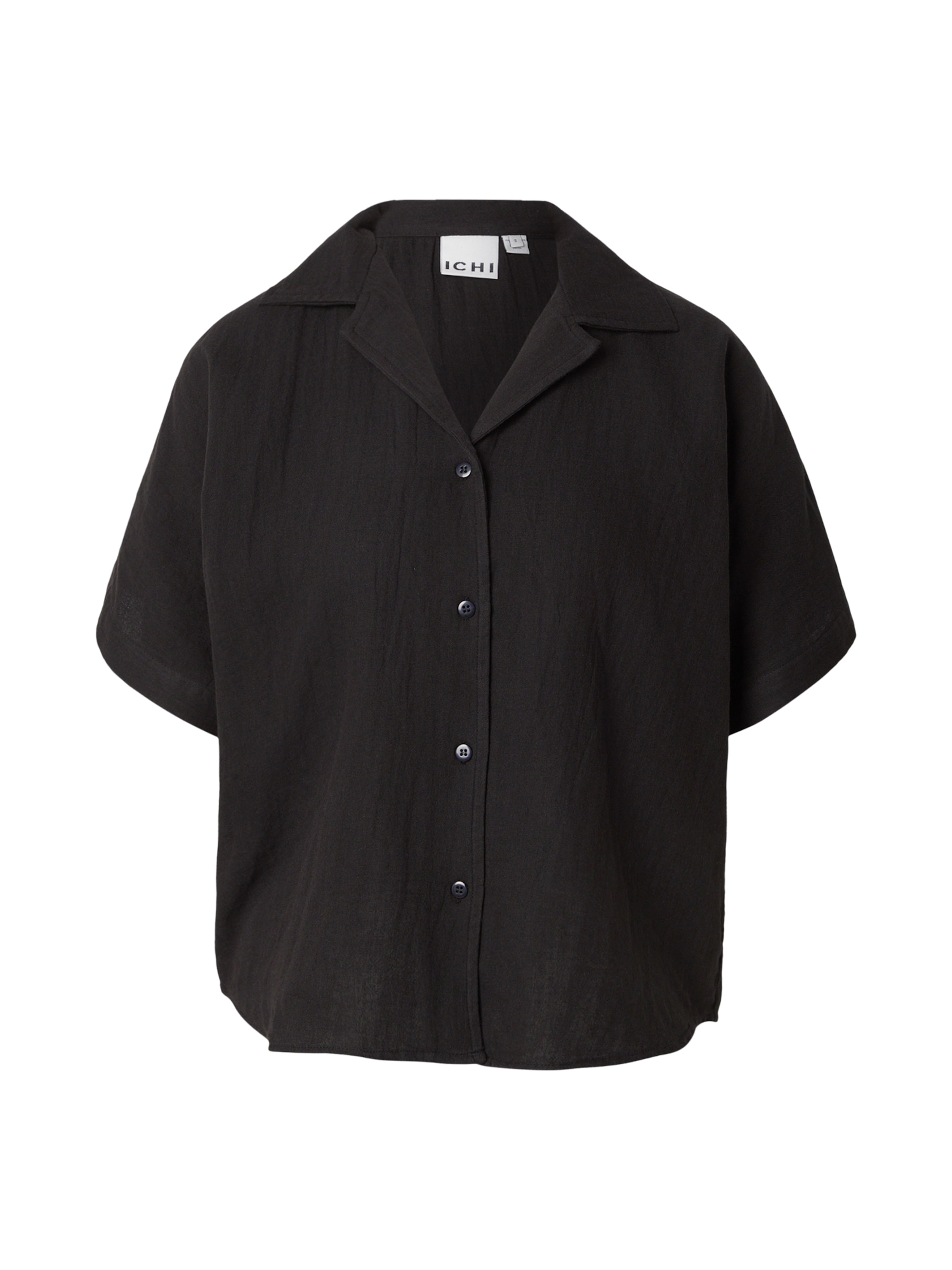ICHI Blouse 'IAFOXA' in Black: front