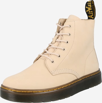 Bottes à lacets 'Thurston' Dr. Martens en beige : devant